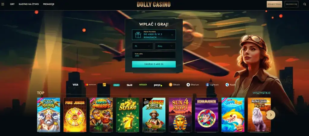 dolly casino kod promocyjny