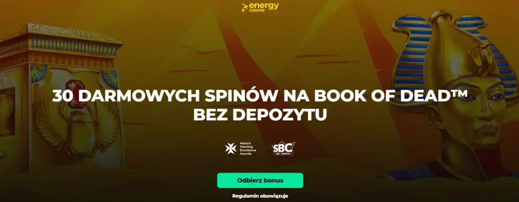Energy Casino kod bonusowy