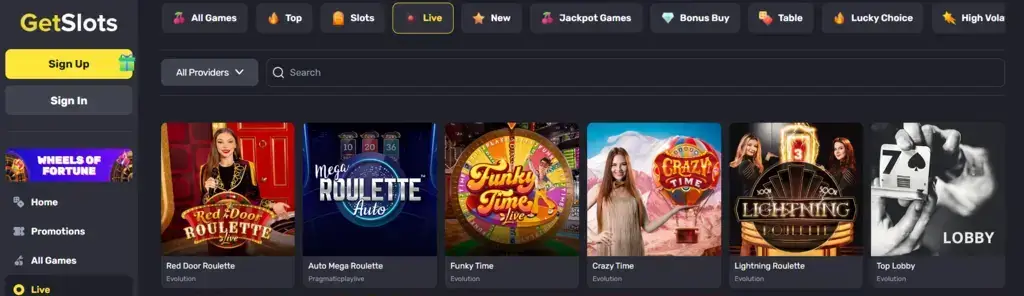 GetSlots Casino 