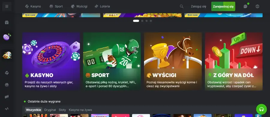 polskie kasyno online BC-game oferuje kody promocyjne na darmowe spiny