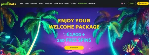 palmslots free spins promo code