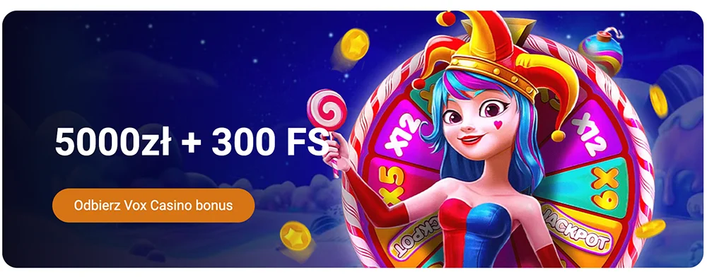 Vox casino bonus powitalny