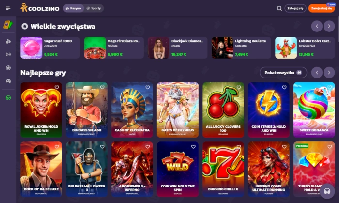Coolzino no deposit bonus strona Coolzino no deposit bonus strona