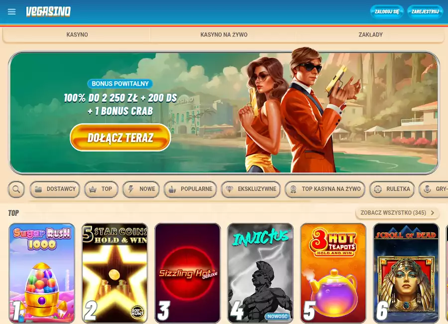 Vegasino promo code