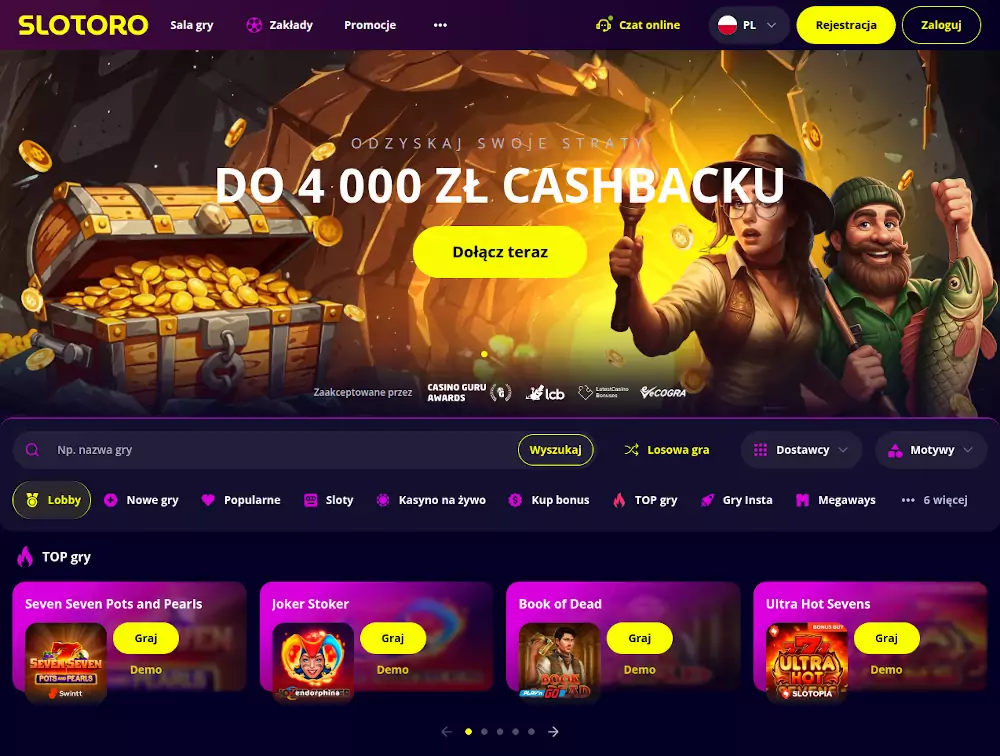 Slotoro kod promocyjny Slotoro kod promocyjny