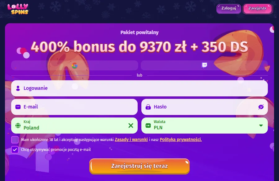 Lollyspins casino strona główna Lollyspins casino strona główna