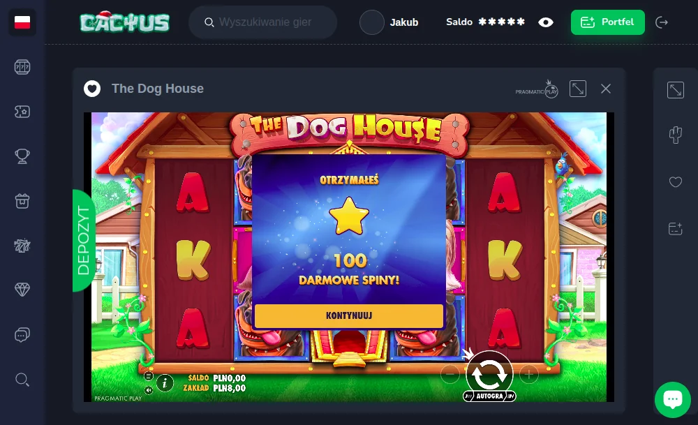 Cactus bonus bez depozytu w Dog House Cactus bonus bez depozytu w Dog House